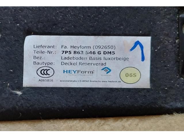 bontott PORSCHE CAYENNE Csomagtér Kárpit