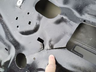 bontott PORSCHE CAYENNE Csomagtérajtó (Üres lemez)