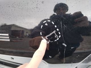 bontott PORSCHE CAYENNE Csomagtérajtó (Üres lemez)