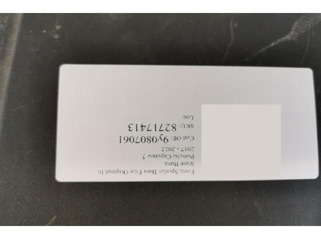 bontott PORSCHE CAYENNE Első Lökhárító Alsó (Műanyag)