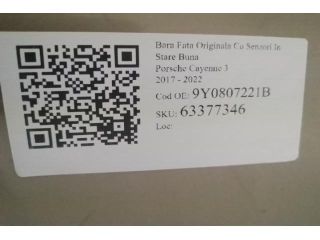 bontott PORSCHE CAYENNE Első Lökhárító (Részeivel)