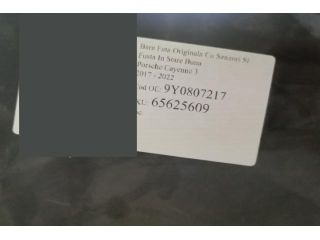 bontott PORSCHE CAYENNE Első Lökhárító (Részeivel)