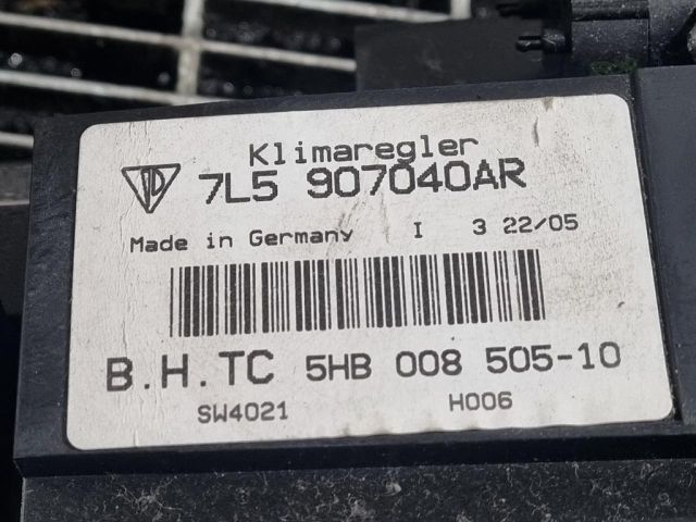 bontott PORSCHE CAYENNE Fűtéskapcsoló