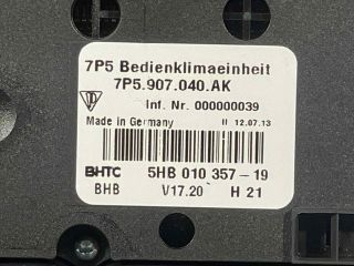 bontott PORSCHE CAYENNE Fűtéskapcsoló