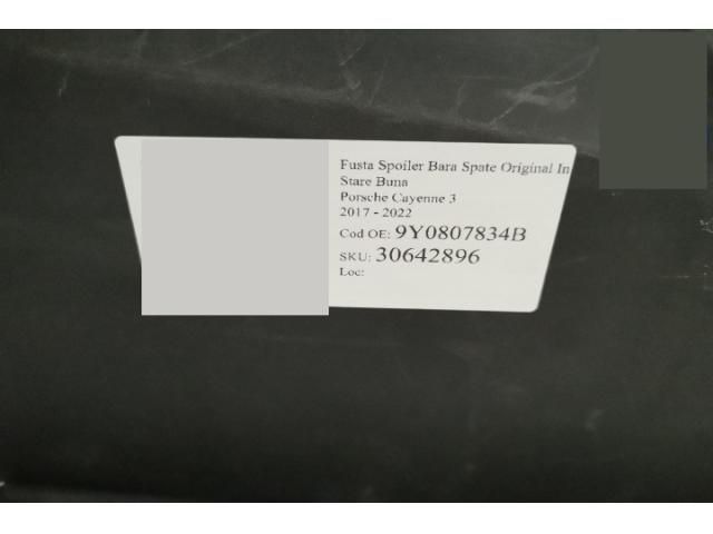 bontott PORSCHE CAYENNE Hátsó Lökhárító Alsó (Műanyag)