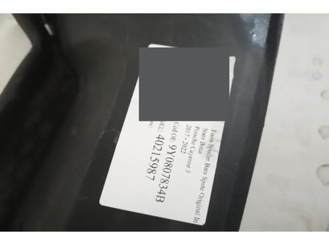 bontott PORSCHE CAYENNE Hátsó Lökhárító Alsó (Műanyag)