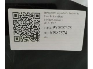 bontott PORSCHE CAYENNE Hátsó Lökhárító (Részeivel)