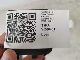bontott PORSCHE CAYENNE Hátsó Vonószem Burkolat