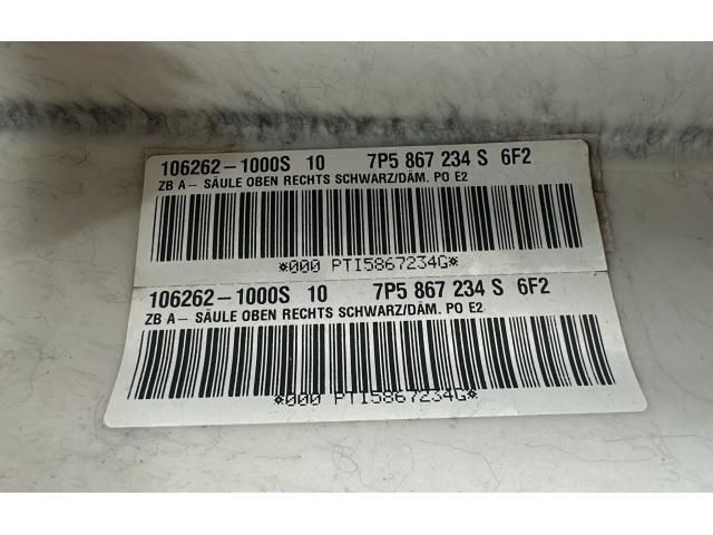 bontott PORSCHE CAYENNE Jobb A Oszlop Burkolat