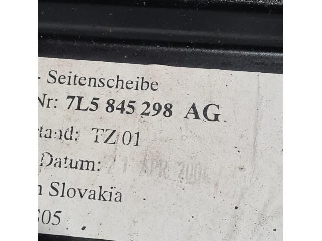 bontott PORSCHE CAYENNE Jobb C Oszlop Oldalablak Üveg