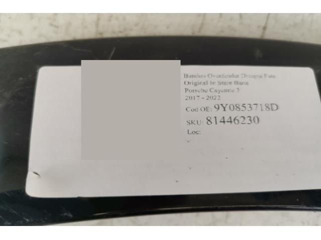 bontott PORSCHE CAYENNE Jobb első Sárvédő Díszléc