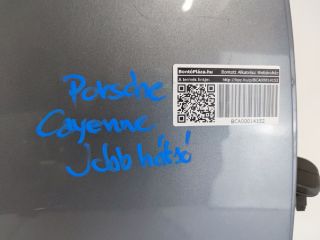 bontott PORSCHE CAYENNE Jobb hátsó Ajtó (Üres lemez)