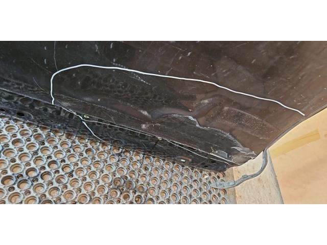 bontott PORSCHE CAYENNE Jobb hátsó Ajtó (Üres lemez)