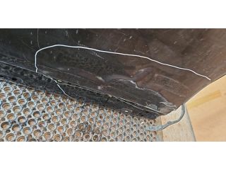 bontott PORSCHE CAYENNE Jobb hátsó Ajtó (Üres lemez)