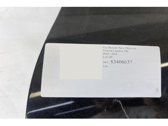 bontott PORSCHE CAYENNE Jobb hátsó Ajtó (Üres lemez)