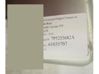 bontott PORSCHE CAYENNE Jobb Kipufogó Vég