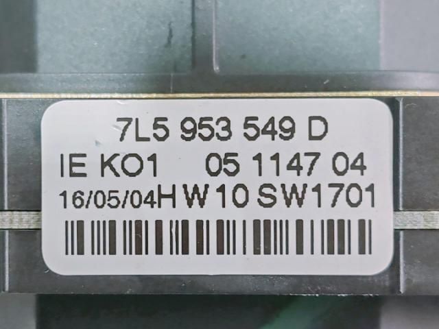 bontott PORSCHE CAYENNE Komplett Kormánykapcsoló (Bajuszkapcsoló)