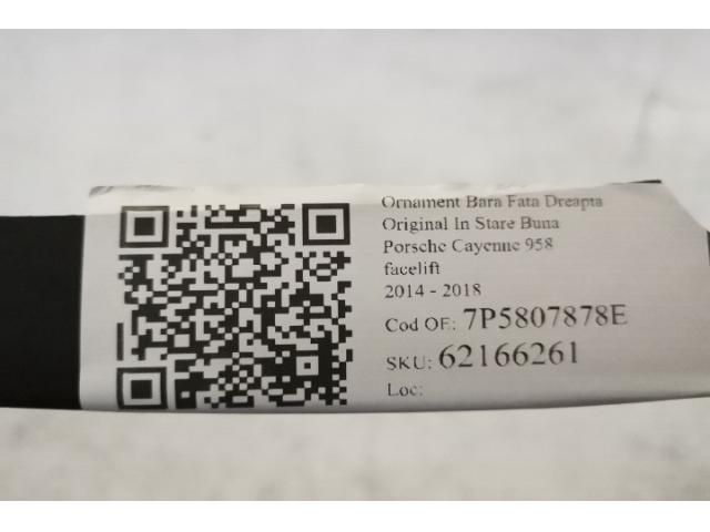 bontott PORSCHE CAYENNE Középső Műszerfal Díszléc