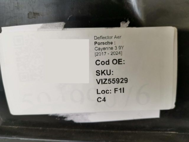 bontott PORSCHE CAYENNE Légterelő