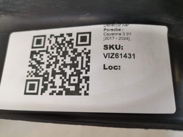bontott PORSCHE CAYENNE Légterelő