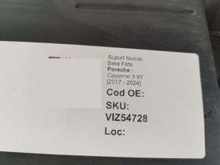 bontott PORSCHE CAYENNE Rendszámtábla Tartó