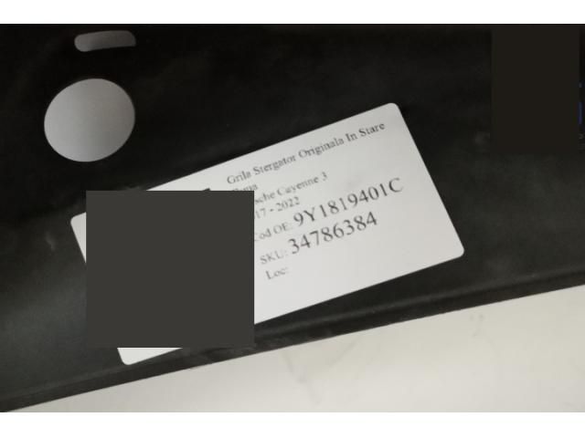 bontott PORSCHE CAYENNE Szélvédő Takaró