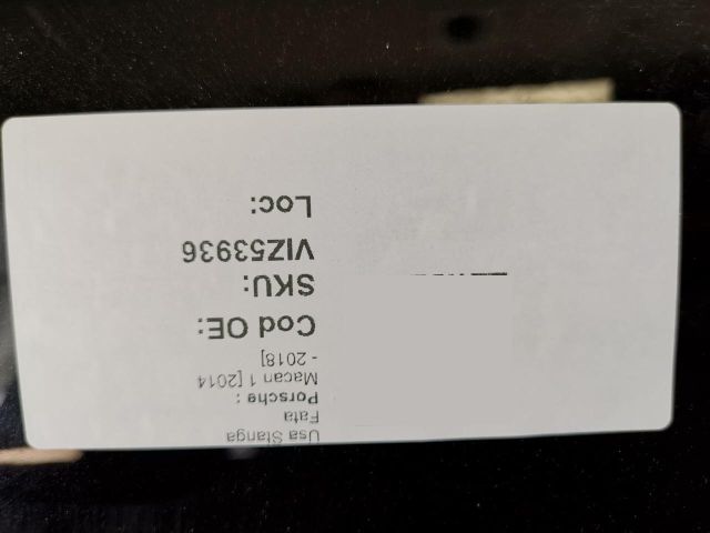 bontott PORSCHE MACAN Bal első Ajtó (Üres lemez)