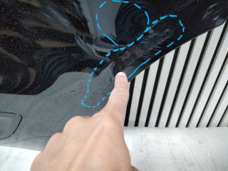 bontott PORSCHE MACAN Bal hátsó Ajtó (Üres lemez)