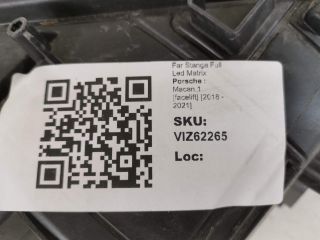 bontott PORSCHE MACAN Bal Ledes Fényszóró