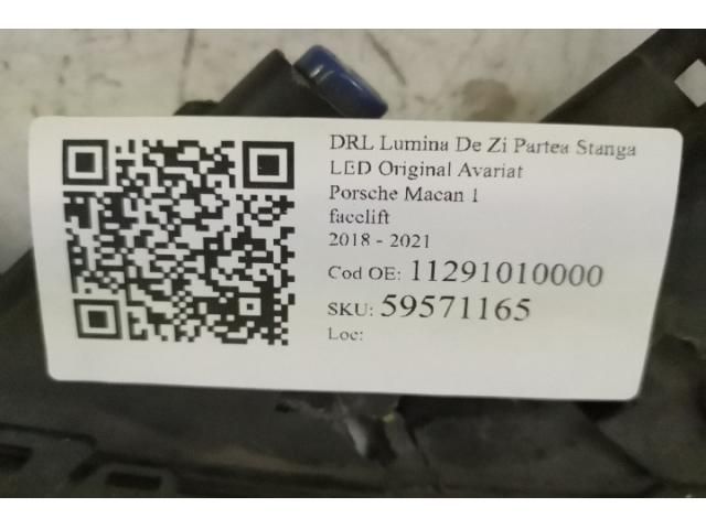 bontott PORSCHE MACAN Bal Nappali Menetfény