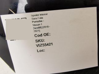 bontott PORSCHE MACAN Első Lökhárító Légterelő