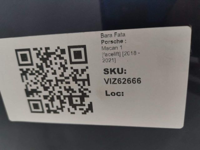 bontott PORSCHE MACAN Első Lökhárító (Üresen)