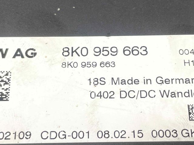 bontott PORSCHE MACAN Feszültségszabályzó