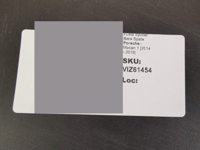 bontott PORSCHE MACAN Hátsó Lökhárító Alsó (Műanyag)