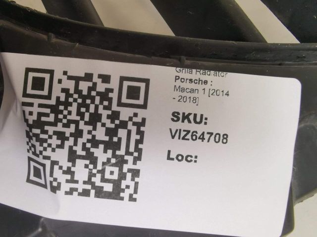 bontott PORSCHE MACAN Hűtőrács