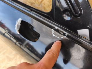 bontott PORSCHE MACAN Jobb első Ajtó (Üres lemez)