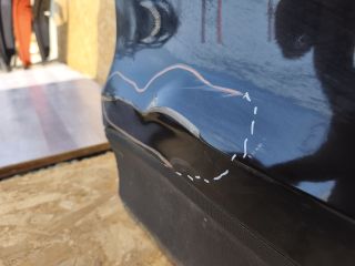 bontott PORSCHE MACAN Jobb első Ajtó (Üres lemez)