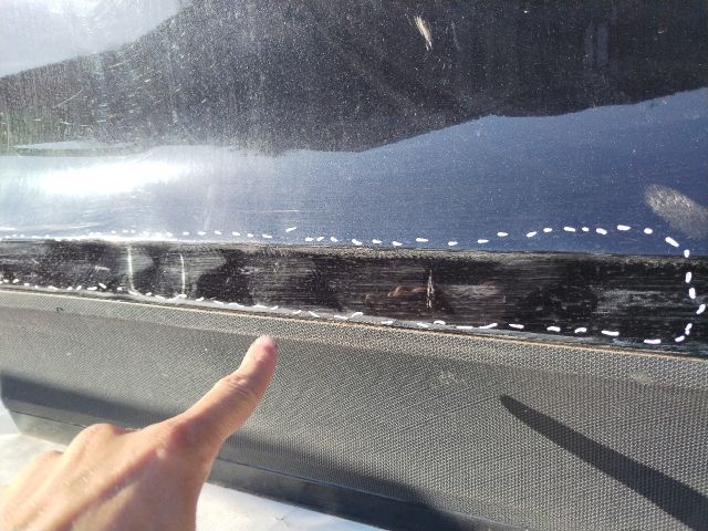 bontott PORSCHE MACAN Jobb első Ajtó (Üres lemez)