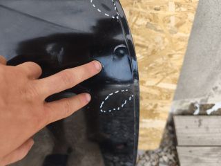 bontott PORSCHE MACAN Jobb első Ajtó (Üres lemez)