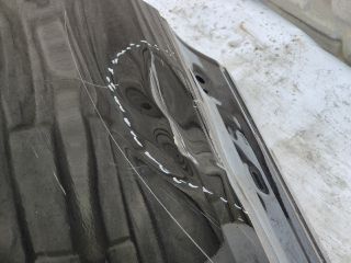 bontott PORSCHE MACAN Jobb hátsó Ajtó (Üres lemez)