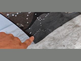 bontott PORSCHE MACAN Jobb hátsó Ajtó (Üres lemez)