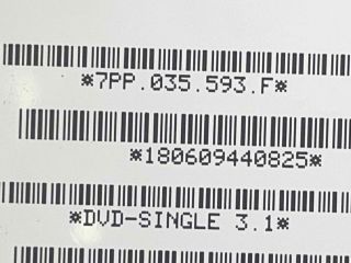 bontott PORSCHE MACAN Rádió / CD