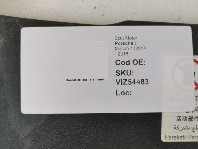 bontott PORSCHE MACAN Vízhűtő Radiátor Tartó