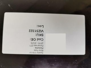 bontott PORSCHE PANAMERA Első Lökhárító Légterelő