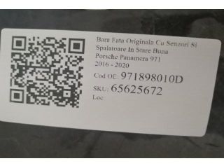 bontott PORSCHE PANAMERA Első Lökhárító (Részeivel)