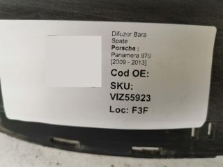 bontott PORSCHE PANAMERA Hátsó Lökhárító Alsó (Műanyag)