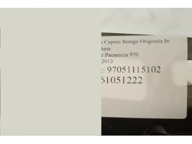 bontott PORSCHE PANAMERA Motorháztető Zsanér Pár