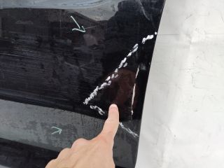 bontott PORSCHE TAYCAN Bal első Ajtó (Üres lemez)