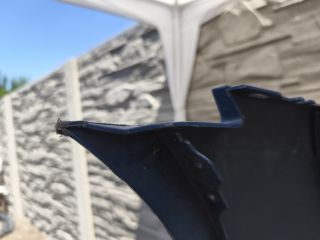 bontott PORSCHE TAYCAN Első Lökhárító (Üresen)