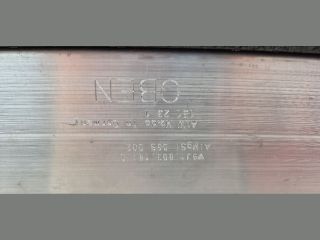 bontott PORSCHE TAYCAN Hátsó Lökhárító Merevítő (Fém)